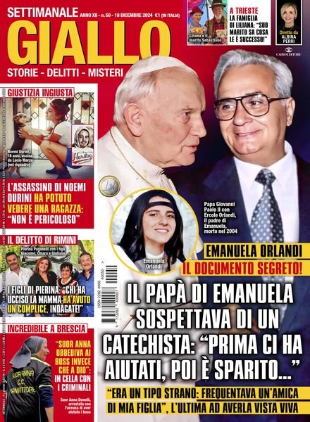 Giallo – 18 Dicembre 2024 Cover