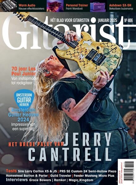 Gitarist Netherlands – Januari 2025 Cover