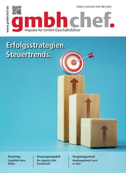 gmbhchef – N 5 2024 Cover