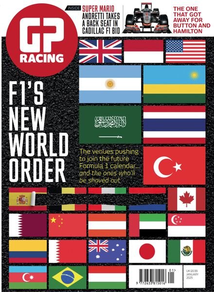 GP Racing UK – January 2025 Cover