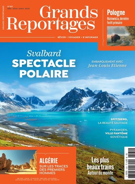 Grands Reportages – Decembre 2024 – Janvier 2025 Cover