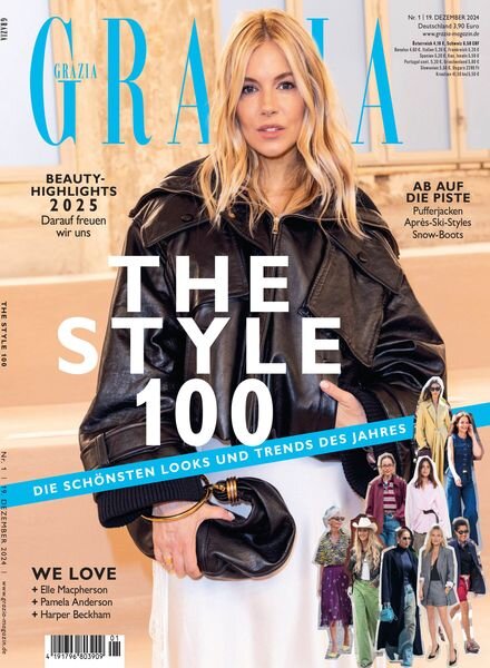 Grazia Germany – 19 Dezember 2024 Cover