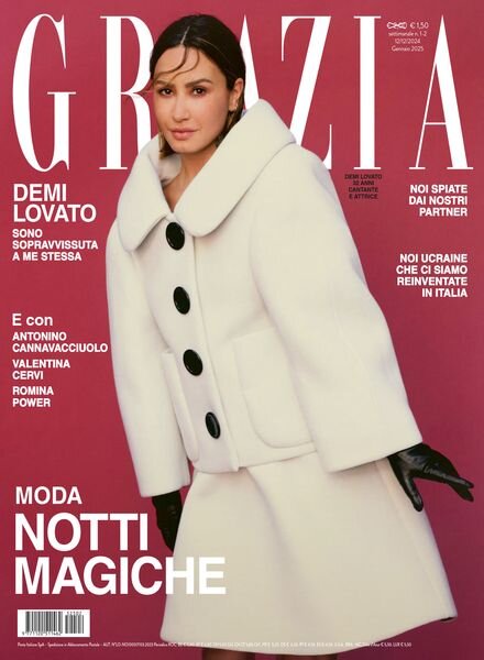 Grazia Italia – 12 Dicembre 2024 Cover