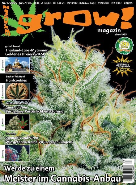 grow! Magazin – Dezember 2024 Cover