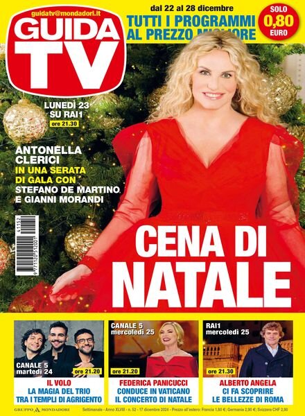 GuidaTV – 18 Dicembre 2024 Cover