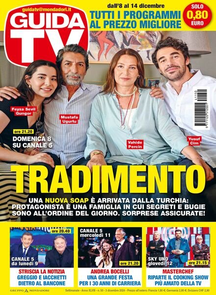 GuidaTV – 3 Dicembre 2024 Cover
