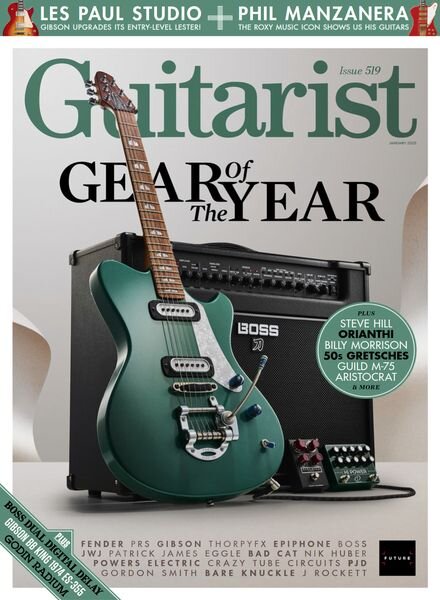 Guitarist – January 2025 Cover