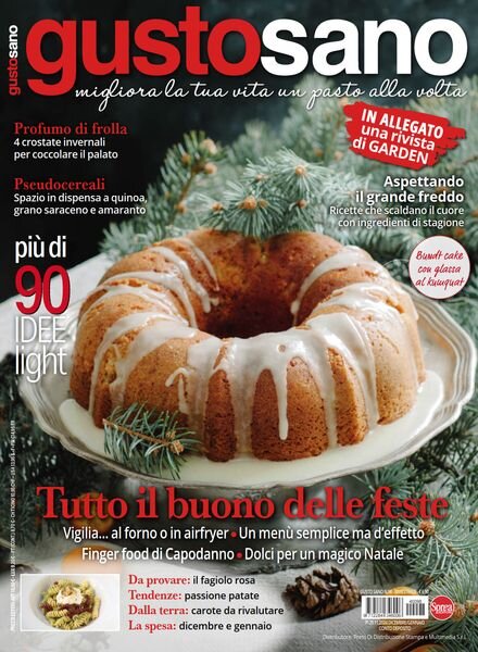 GustoSano – Dicembre 2024 – Gennaio 2025 Cover