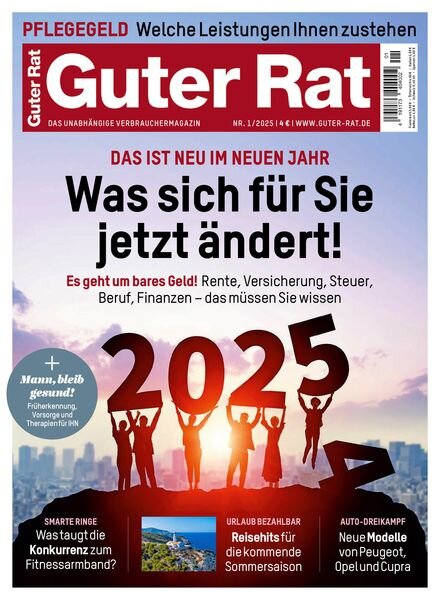 Guter Rat – Januar 2025 Cover