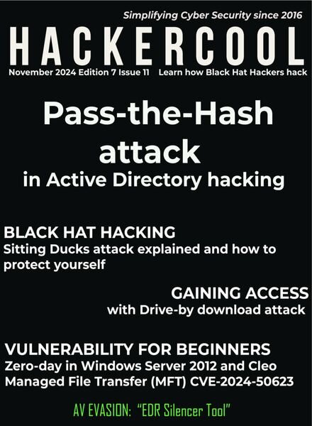 Hackercool – November 2024 Cover