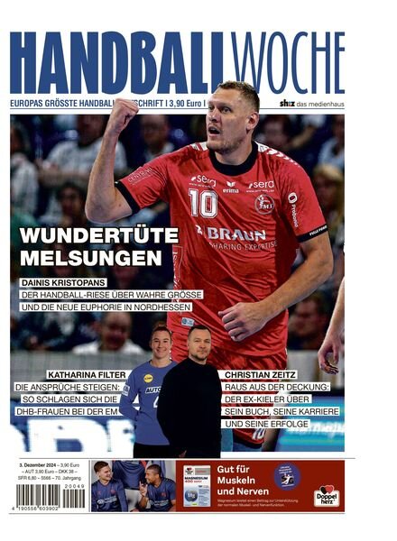 Handballwoche – 3 Dezember 2024 Cover