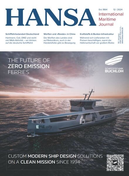Hansa – Dezember 2024 Cover