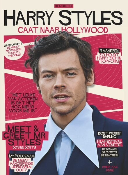 Harry Styles – Gaat Naar Hollywood 2024 Cover