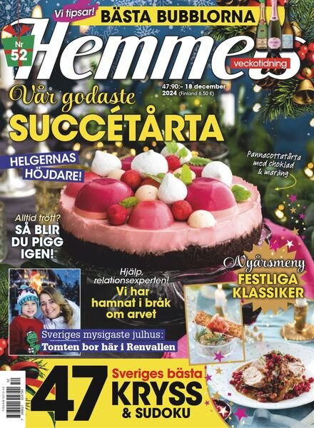 Hemmets Veckotidning – 18 December 2024 Cover
