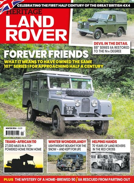 Heritage Land Rover – Winter 2025 Cover
