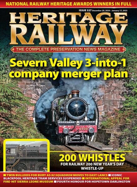 Heritage Railway – December 20 2024 Cover