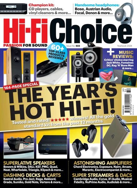 Hi-Fi Choice – Issue 523 – Yearbook 2024 Cover