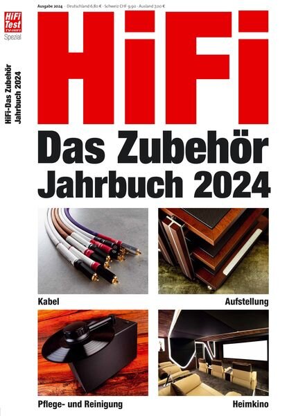 HiFi Test TV HiFi – Das ZubehOr Jahrbuch 2024 Cover