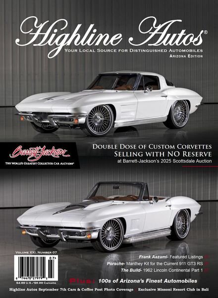 Highline Autos – Volume XXI Number 7 2024 Cover