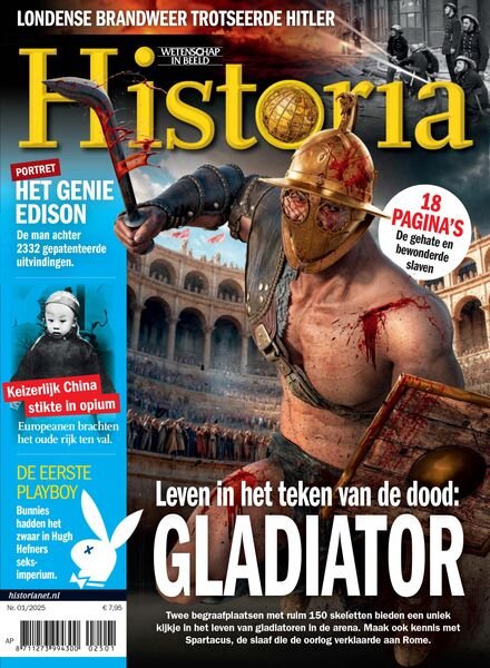 Historia Netherlands – Januari 2025 Cover
