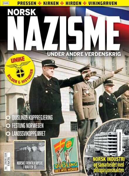 Historie Norge – Norske Nazister 2024 Cover