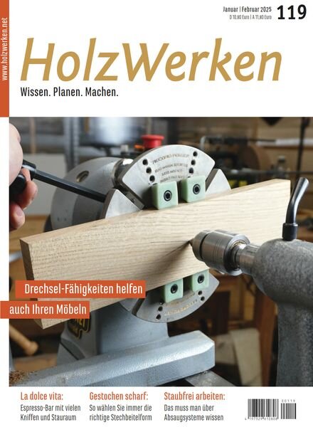 HolzWerken – Januar-Februar 2025 Cover