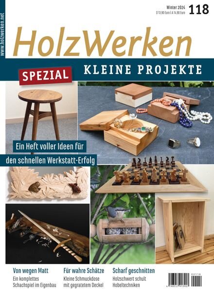 HolzWerken – Spezial Winter 2024 Cover