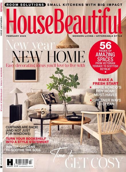 House Beautiful UK – February 2025 Cover