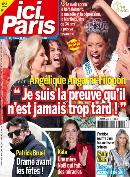 Ici Paris – 18 Decembre 2024 Cover