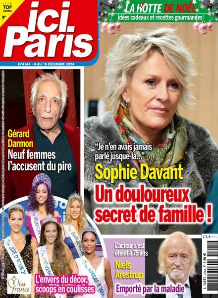 Ici Paris – 4 Decembre 2024 Cover