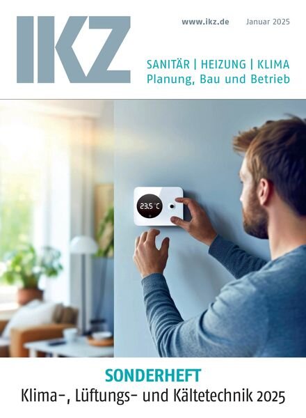 IKZ Sanitar Heizung Klima – Januar 2025 Cover