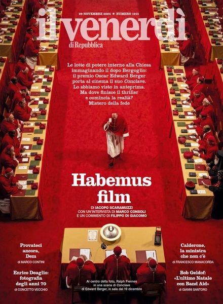 Il Venerdi di Repubblica – 29 Novembre 2024 Cover