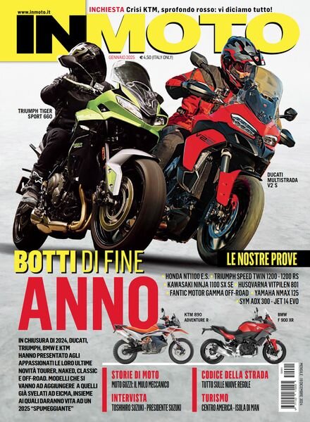 In Moto – Gennaio 2025 Cover