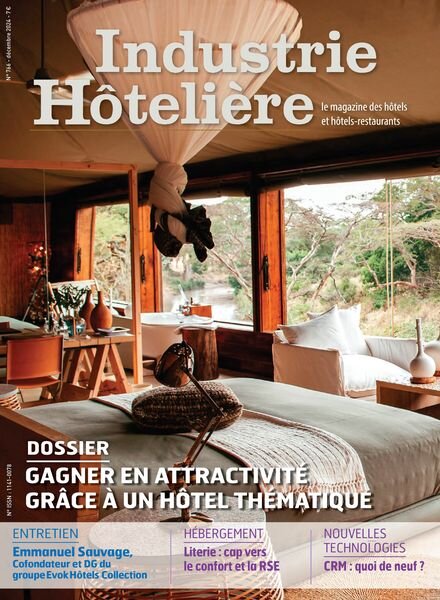 Industrie Hoteliere – Decembre 2024 Cover