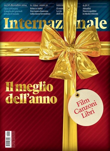 Internazionale – 20 Dicembre 2024 Cover
