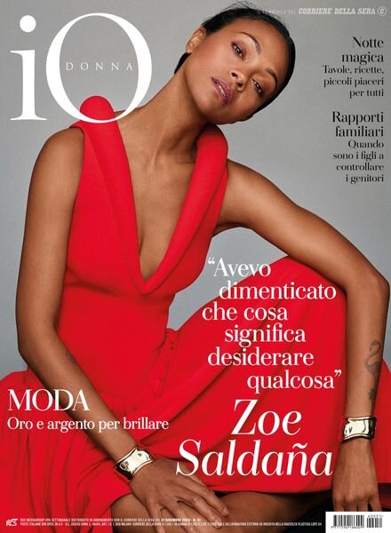 Io Donna del Corriere della Sera – 21 Dicembre 2024 Cover