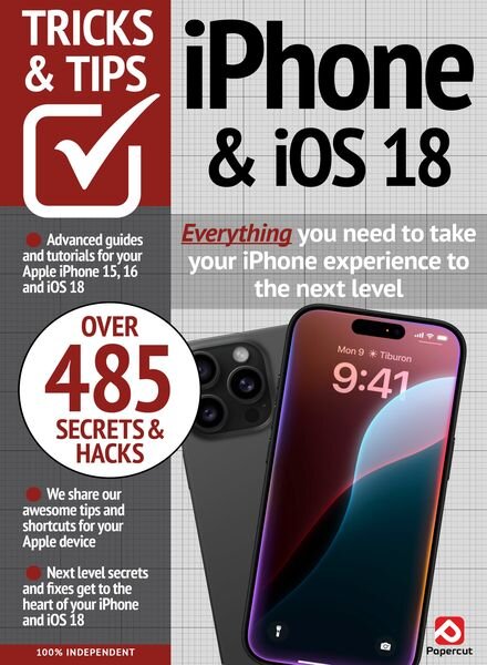 iPhone & iOS 18 Tricks & Tips – Fall 2024 Cover