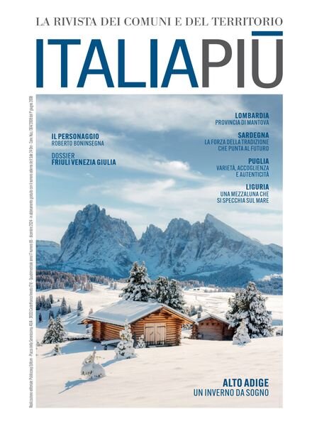Italia Piu – Dicembre 2024 Cover