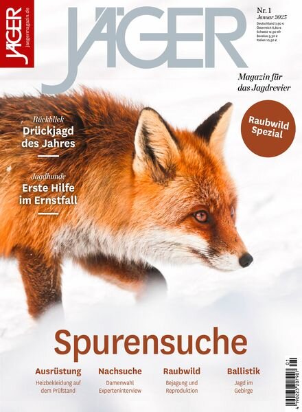 Jager – Januar 2025 Cover