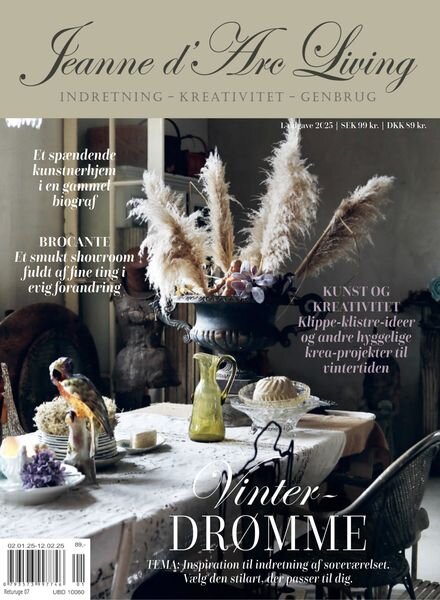 Jeanne d’Arc Living Dansk udgave – Januar 2025 Cover