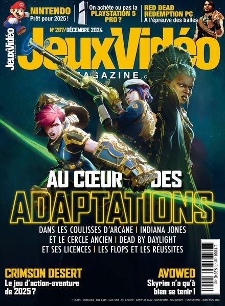 Jeux Video Magazine – Decembre 2024 Cover