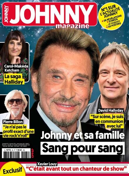 Johnny Magazine N25 – Decembre 2024 – Janvier-Fevrier 2025 Cover