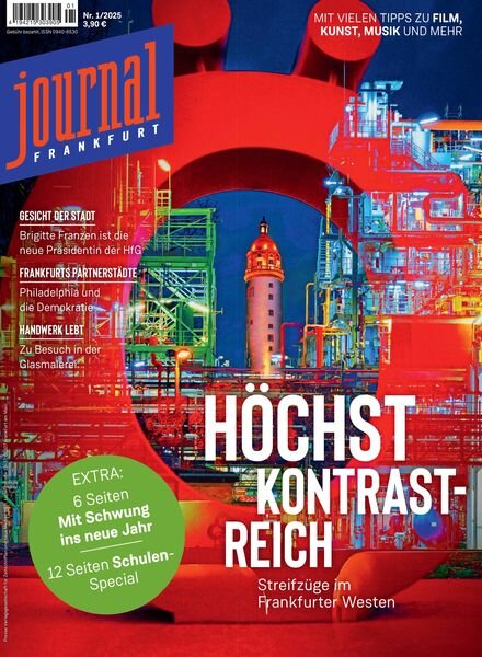 Journal Frankfurt – Januar 2025 Cover