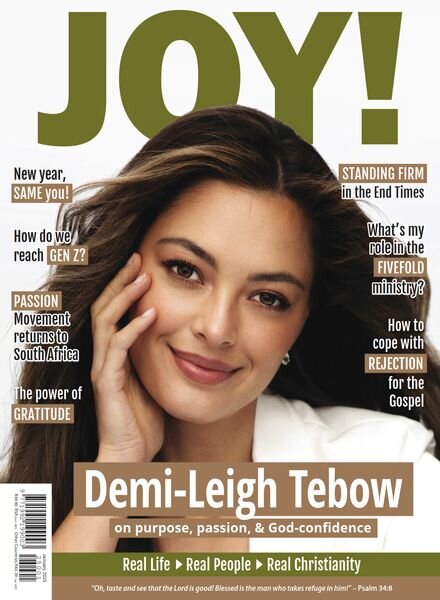 Joy! Magazine – January 2025 Cover