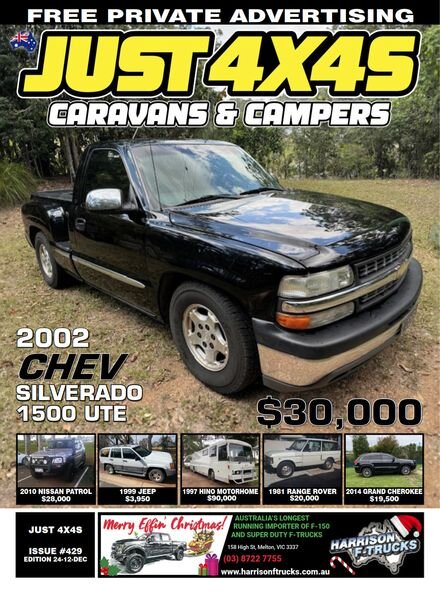 Just 4x4s Caravans & Campers – Issue 429 2024 Cover