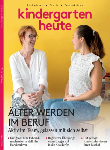 Kindergarten Heute – Nr 11-12 2024 Cover