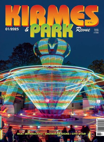 Kirmes & Park Revue – Januar 2025 Cover