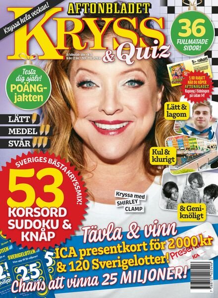Kryss & Quiz – 16 December 2024 Cover