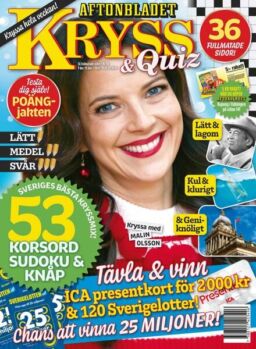 Kryss & Quiz – 9 December 2024