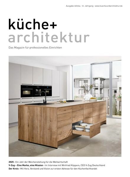 Kuche+Architektur – 20 Dezember 2024 Cover